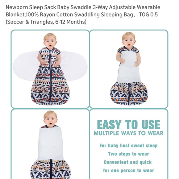 3 sleep sacks - Picture 2 of 3